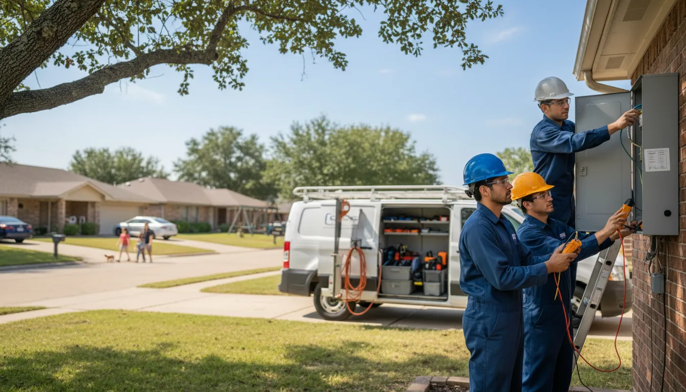 Certified electrician providing emergency electrical services in Wauzeka, WI